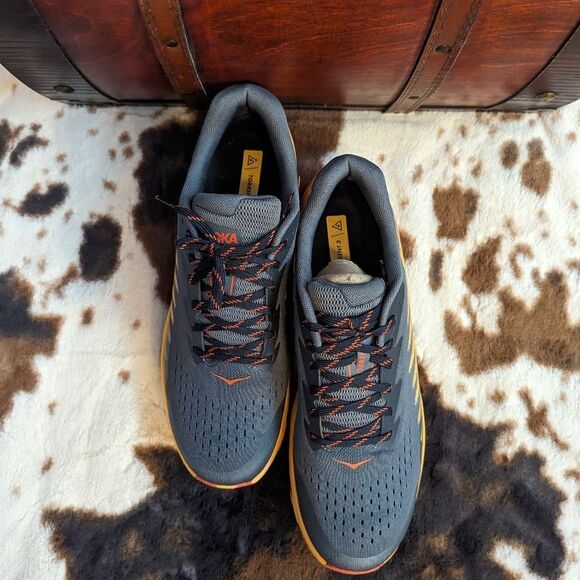 Men's Hoka Torrent 3 Castle Rock/Sherbet Size 12D - Picture 4 of 8